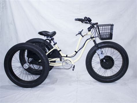 Pin On Electric Fat Tire Trike Adult Tricycle