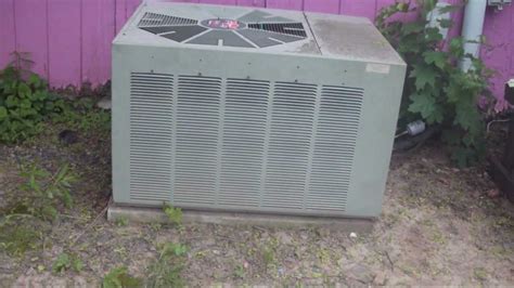 You'll pay more for more tonnage and efficiency. 1992 Rheem Classic X central air-conditioner running - YouTube