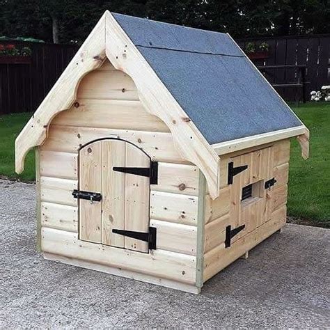 Wooden Deluxe Dog Kennel Ryedale Pet Homes