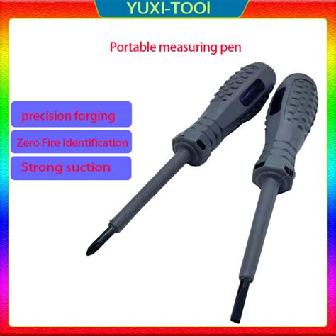 Pena Tester Tegangan Digital Ac Voltmeter Pensil Uji Induksi Tanpa