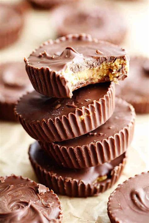 Homemade Reeses Peanut Butter Cups The Recipe Critic