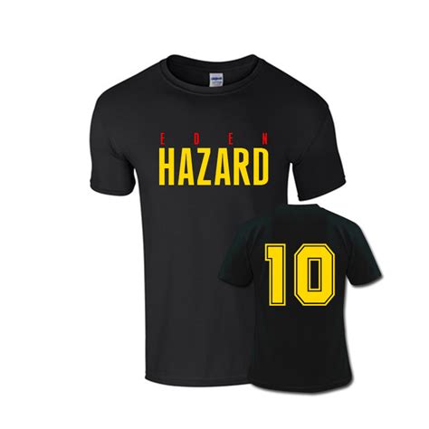 Thorgan hazard ● amazing skills show ● mönchengladbach ► 2015. Eden Hazard Front Name T-shirt (black) TSHIRTBLACK - $23.40 : Football Shirts, Football Kit ...