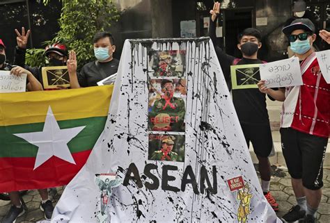 Asean Leaders Tell Myanmar Coup General To End Killings Neo Politico