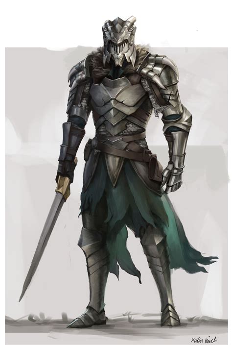 Artstation Dungeonslayers Doan Xuan Minh Fantasy Armor Dark