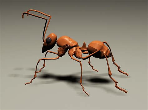 Red Ant 3d Model 3ds Max Files Free Download Modeling 46853 On Cadnav