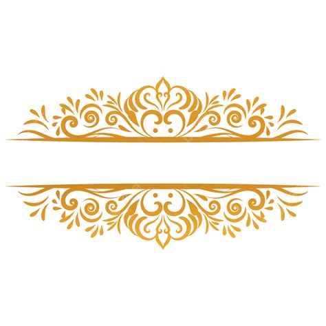 Title Frame Clipart Transparent Png Hd Luxury Gold Title Border Frame