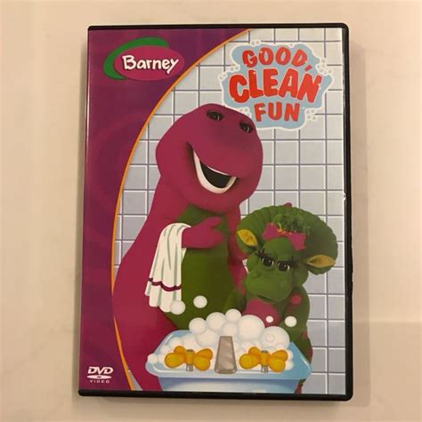 Barney Good Clean Fun Dvd Hobbies And Toys Toys And Games On Carousell