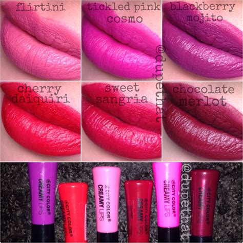What is it and what does it do? Dupethat: City Color Creamy Lips Review