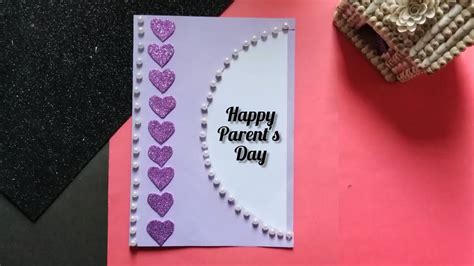 Parents Day Card Makinghow To Make Parents Day Card Idea Youtube