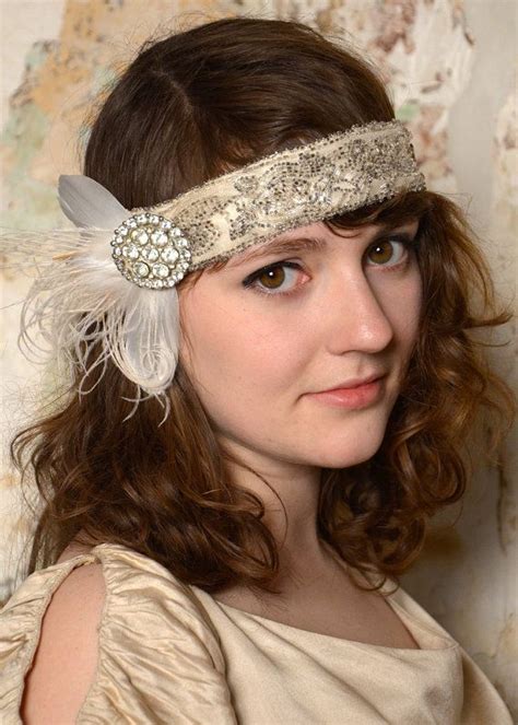 This Item Is Unavailable Etsy Flapper Headband Feather Headpiece