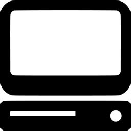 Right click on your desktop. Black computer icon - Free black computer icons