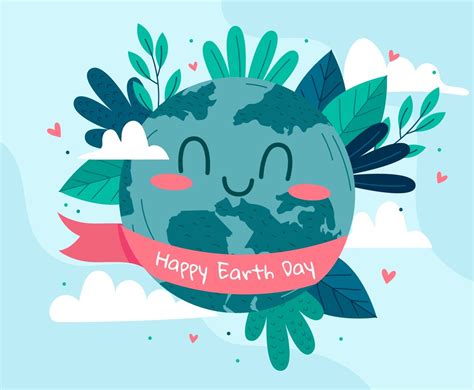 Happy Earth Day Design Freevectors