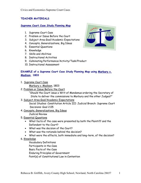 Supreme court case in the same way we did for plessy v. Marbury V Madison 1803 Worksheet Answers | Kids Activities