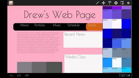 How to change button colors and styling. Change page background color - Creating web page on an ...