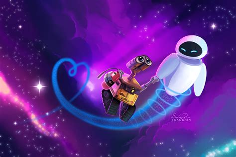 Wall E And Eve 4k Wallpaperhd Artist Wallpapers4k Wallpapersimages