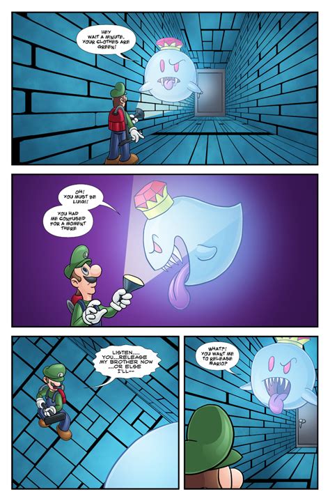 Luigis Mansion Blow You Away Page 2 By Mintoons On Deviantart