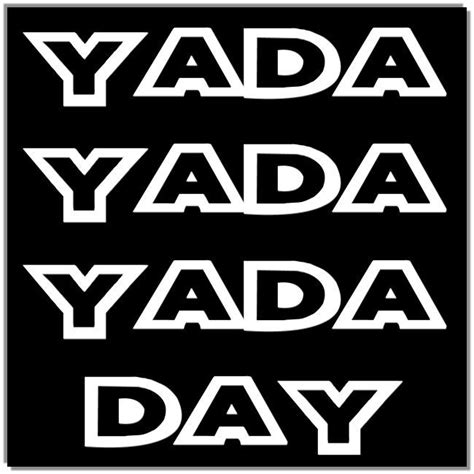Yada Yada Yada Day July 23 School Logos Arizona Logo Calm Artwork
