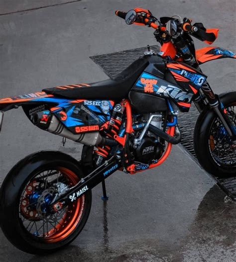 Pin By Mojojomo Van On Supermoto Motorcross Bike Ktm Supermoto Cool