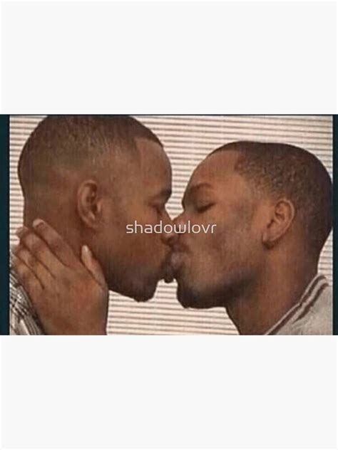 Two Guys Kissing Meme Magnet By Shadowlovr Redbubble