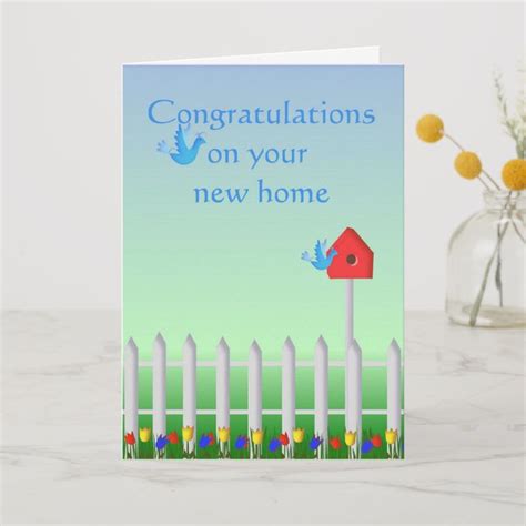 Congratulations On New Home Card Zazzle Congratulations New Home