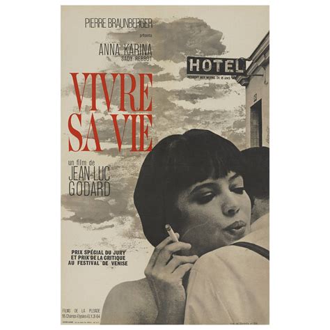 Vivre Sa Vie French Movie Poster At 1stDibs