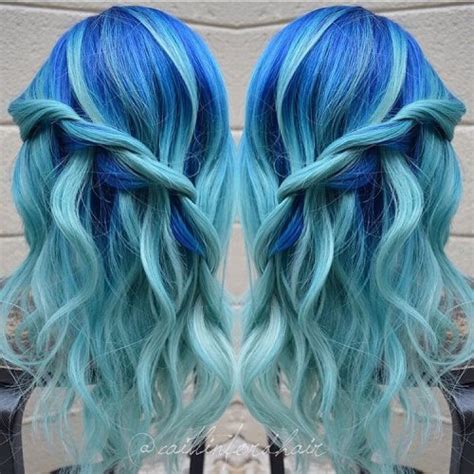 30 icy light blue hair color ideas for girls