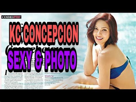 KC CONCEPCION SEXY AND PHOTOS YouTube
