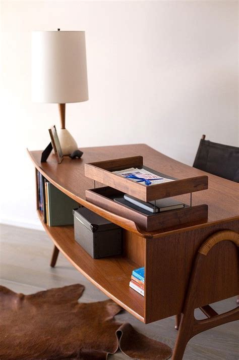 31 Best Home Office Ideas Images On Pinterest Desks Mid Century