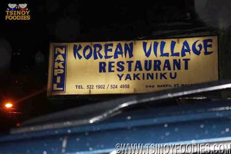 Korean Village Yakiniku Restaurant Famous Korean Yakiniku Restaurant