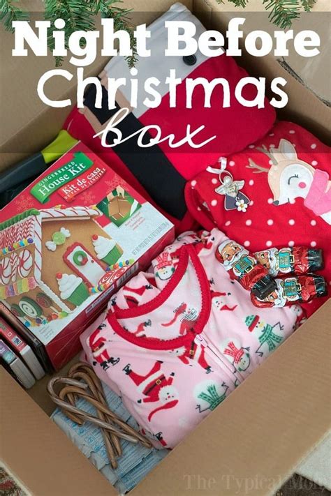 Make A Night Before Christmas Box This Year Night Before Christmas