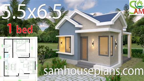 House Design Plans 7x12 With 2 Bedrooms Full Plans Samhouseplans