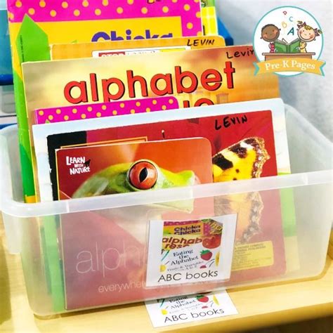 How To Set Up Your Preschool Alphabet Literacy Center Alphabet
