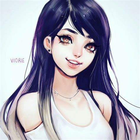 **the anime art subreddit for all your anime art needs and desires!**. By instagram user, vioriee | Female art, Realistic art, Art