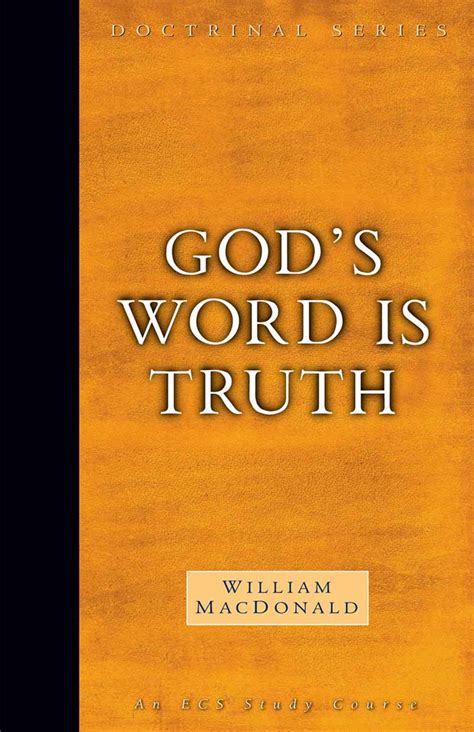 Gods Word Is Truth Emmaus Worldwide