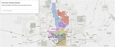 City Of Phoenix District Map Fsu Spring Break 2024