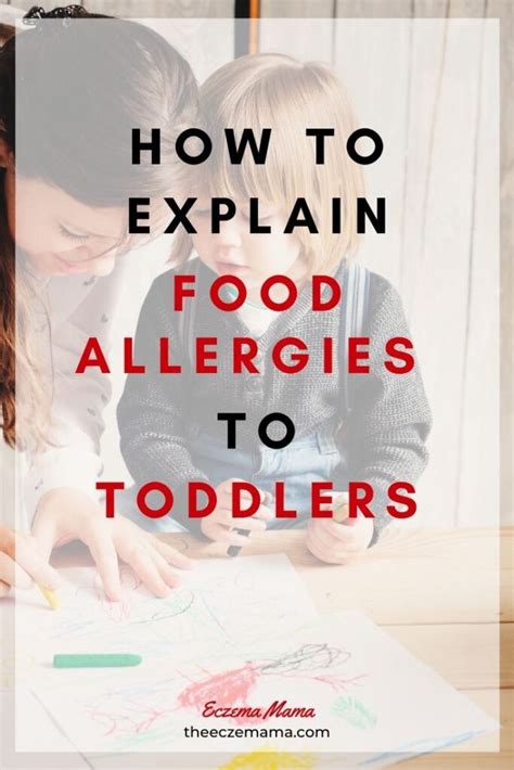 How To Teach Your Children About Food Allergies Eczema Mama