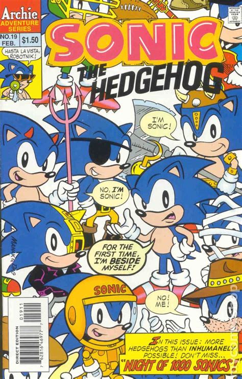 Sonic The Hedgehog 1993 Archie Comic Archie Comic Books Sonic
