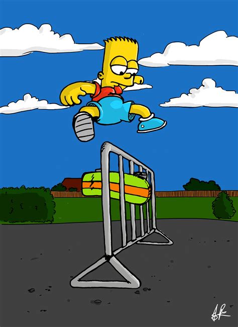 Bart Simpson Skateboard Wallpapers Bigbeamng