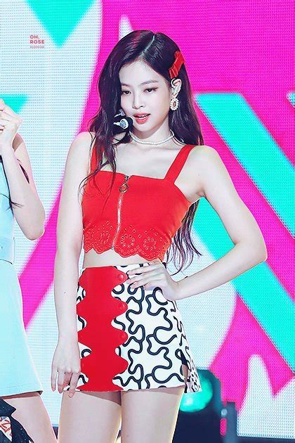 8 Times Blackpinks Jennie Served Pure Power Visuals In Red Koreaboo