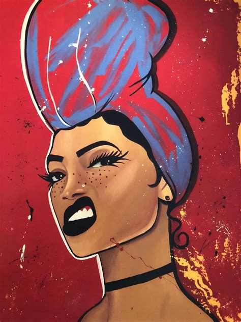 incredible black queen art images ideas