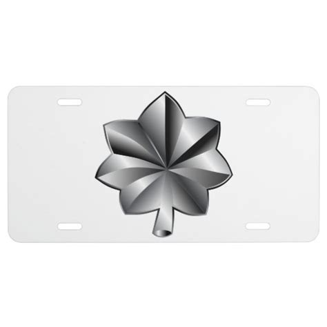 Us Military Rank Lieutenant Colonel License Plate
