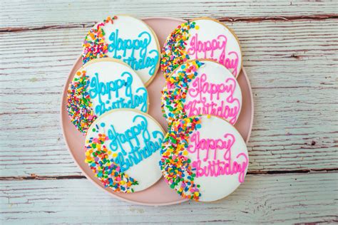 Birthday Cookies Lochels Bakery