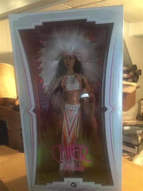 Cher Half Breed Indian Costume Barbie Doll Bob Mackie Nib