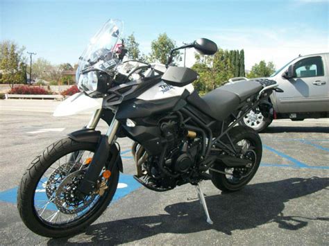 Triumph weren't the first to offer a cheaper, downsized alternative. 2013 Triumph Tiger 800 XC ABS - Crystal White for sale on ...