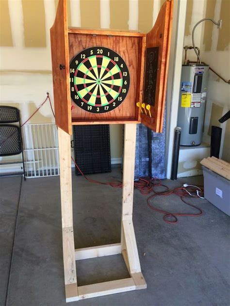 3 Key Essentials For Easy Building Of Outdoor Dartboard Stand Diy