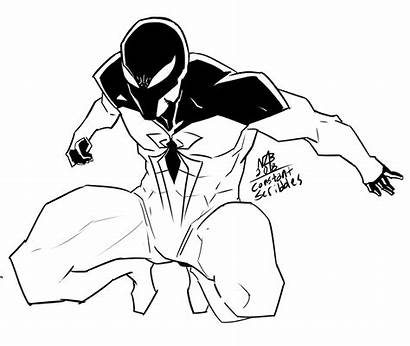 Spiderman Scarlet Spider Sketch Open Kaine Constant