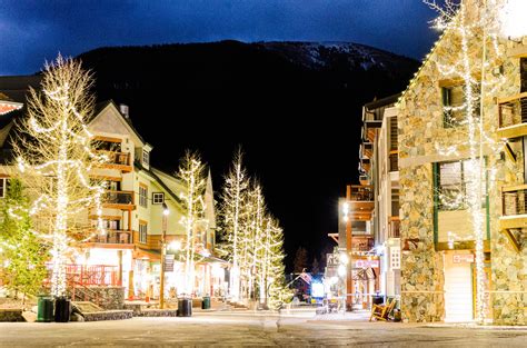 River Run Village Is The Heart Of Keystone Aside From The Slopes This