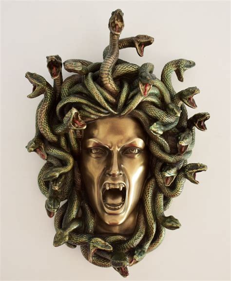 Medusa Mask Snake Haired Gorgon Snake Lady Monster Etsy