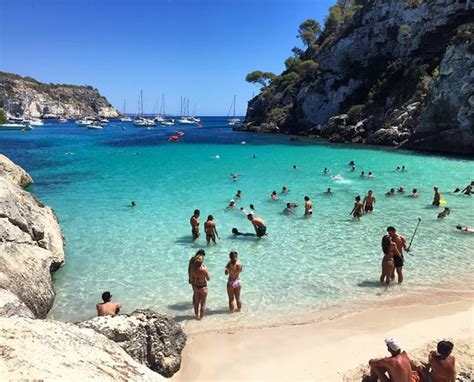 Not Very Much Of A Unspoilt Nude Beach Is It Picture Of Cala Macarelleta Minorca Tripadvisor