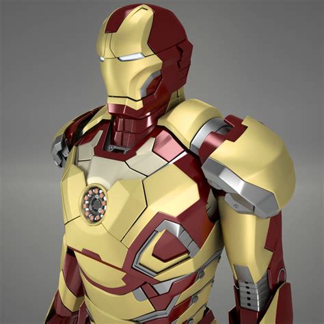 3D model Ironman Mark 42 | CGTrader